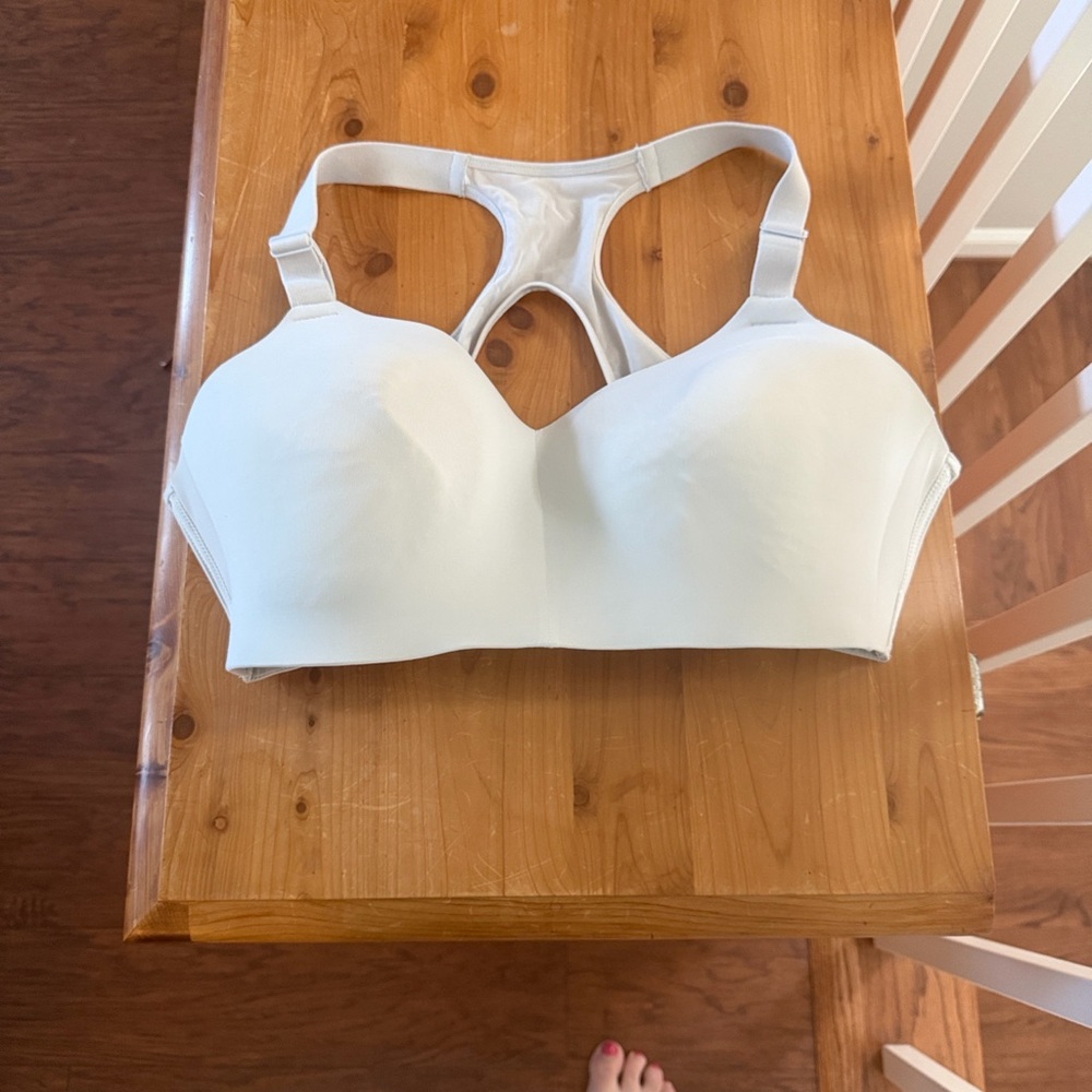 Avia gray Nylon Sports Bra